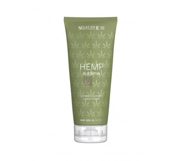 Selective Professional HEMP SUBLIME ULTIMATE LUXURY CONDITIONER  ИНТЕНЗИВЕН ХИДРАТИРАЩ БАЛСАМ  ЗА СУХА И ИЗТОЩЕНА КОСА 200ml